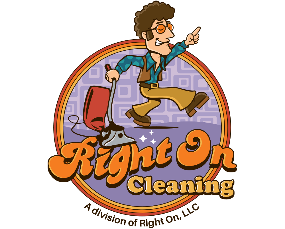 Right On Cleaning Logo